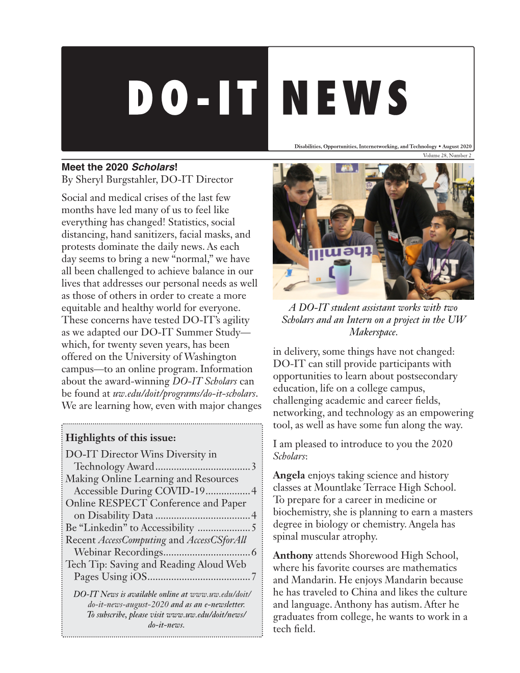 DO-IT News August 20.Pdf