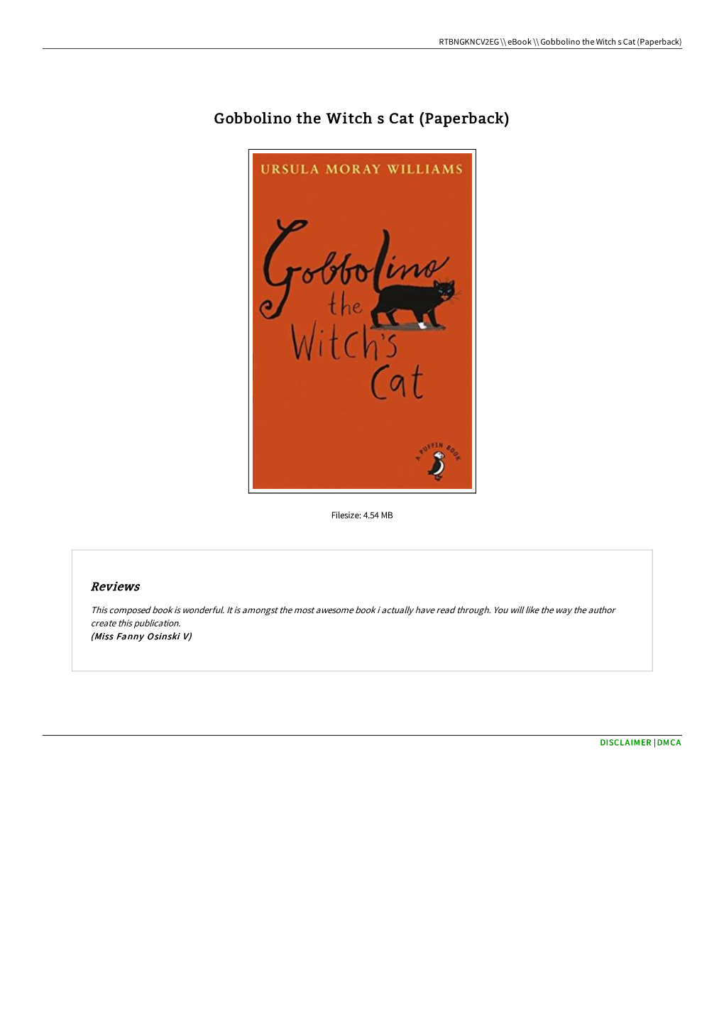 Read Book » Gobbolino the Witch S Cat (Paperback) < EJBOYRD41JZJ