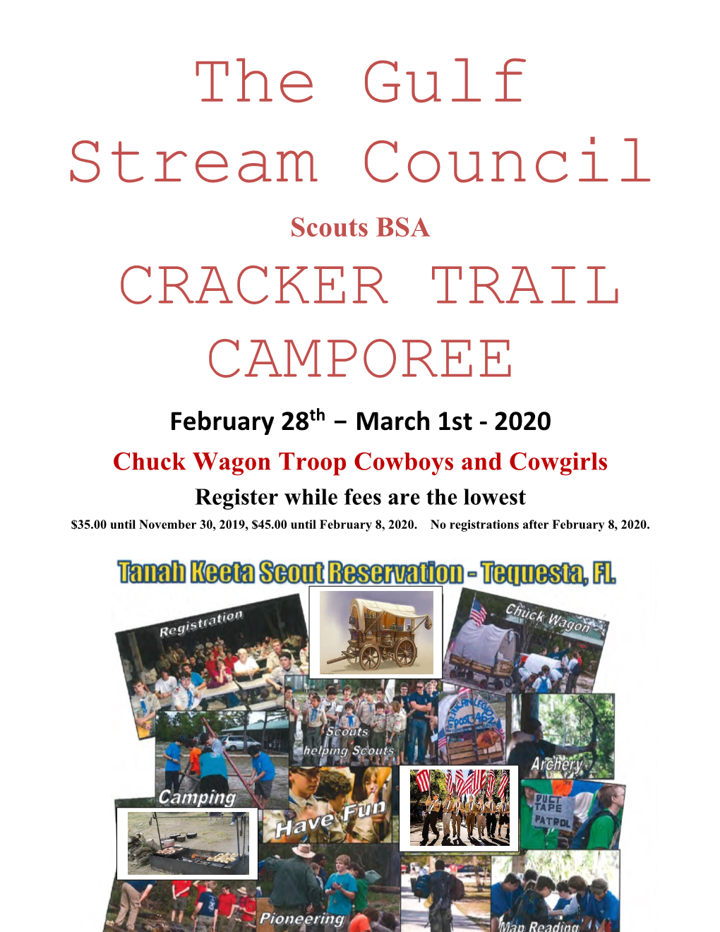 Cracker Trail Camporee