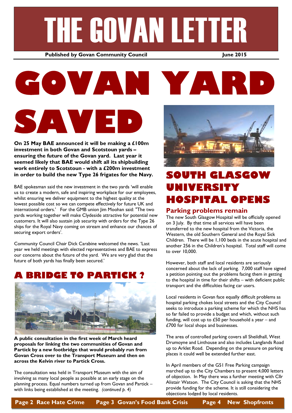 Govan Yard Saved