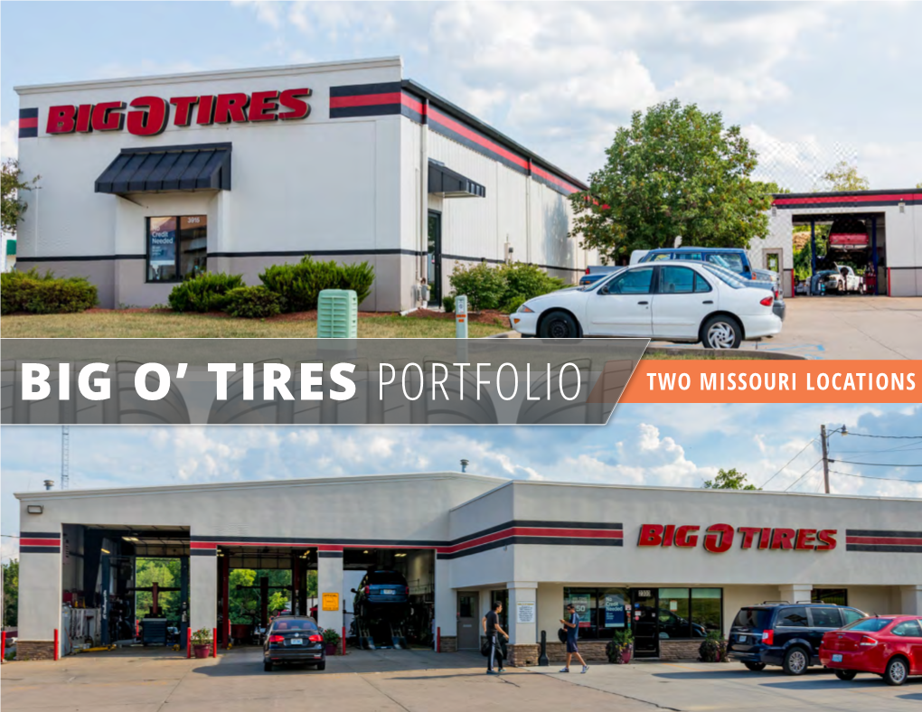 Big O' Tires Portfolio