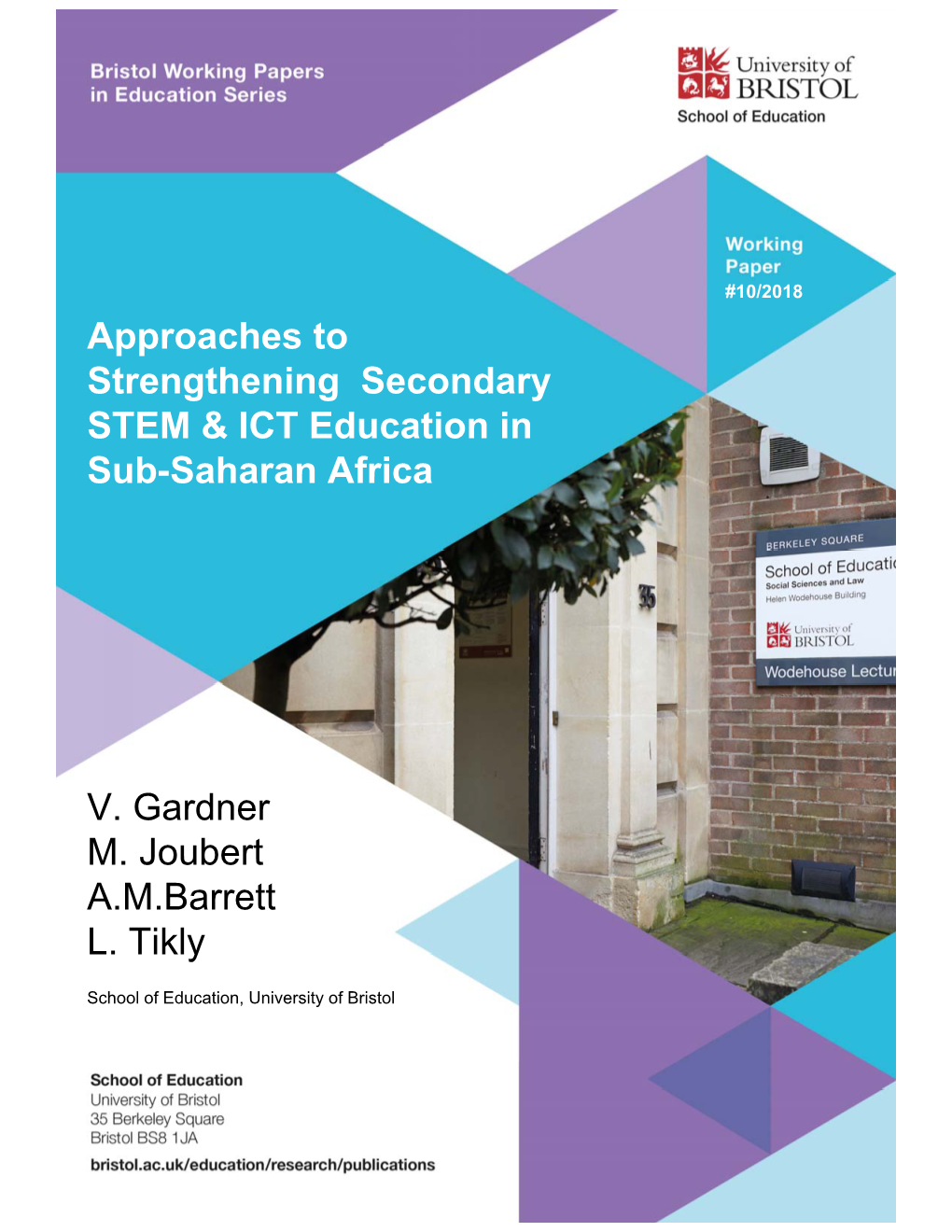 Approaches to Strengthening Secondary STEM & ICT Education in Sub-Saharan Africa