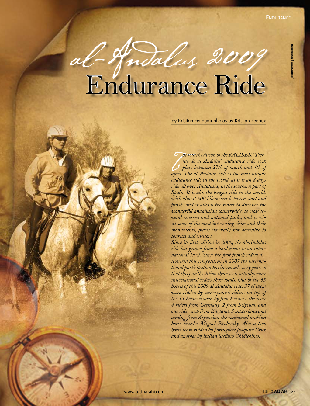 Endurance Ride Took Place Between 27Th of March and 4Th of April