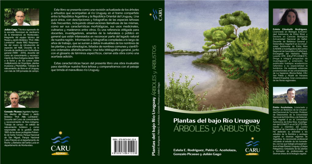 Plantas Del Bajo Río Uruguay ÁRBOLES Y ARBUSTOS