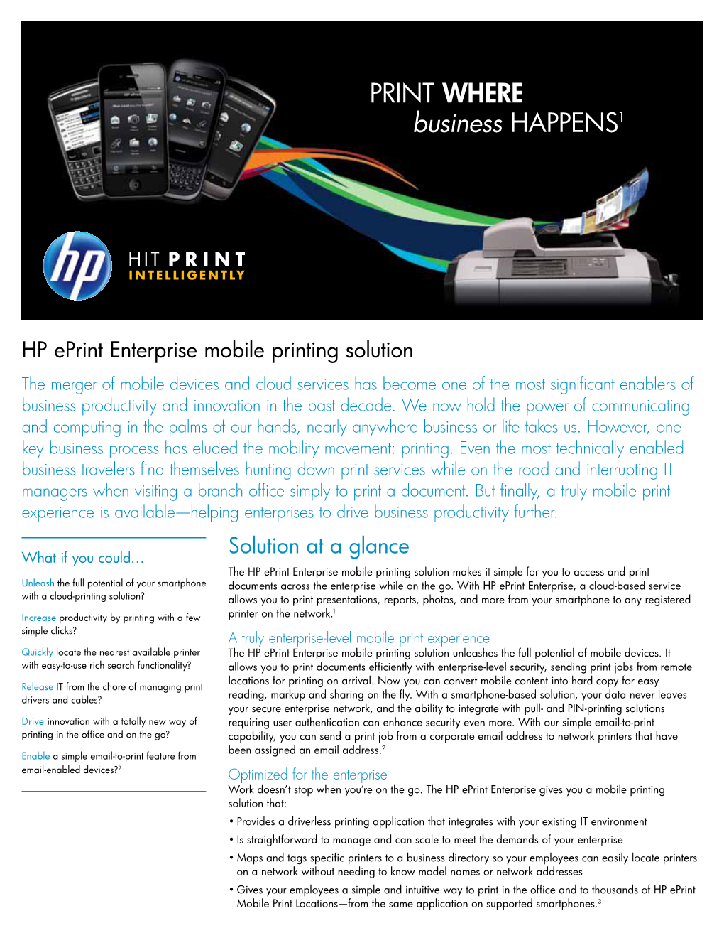 HP Eprint Enterprise