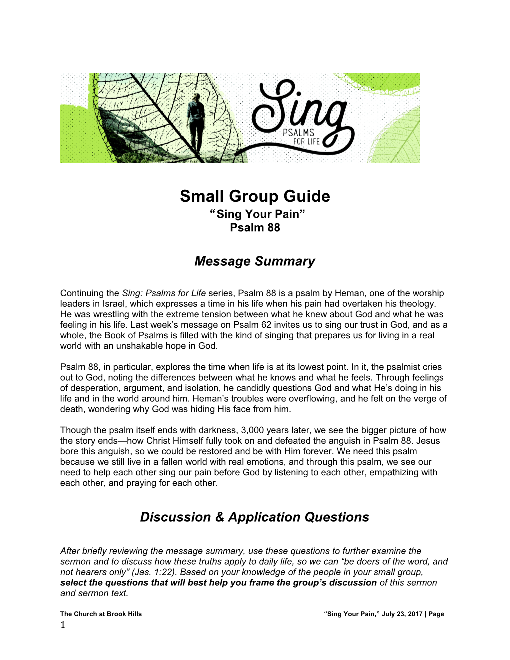 Small Group Guide s2