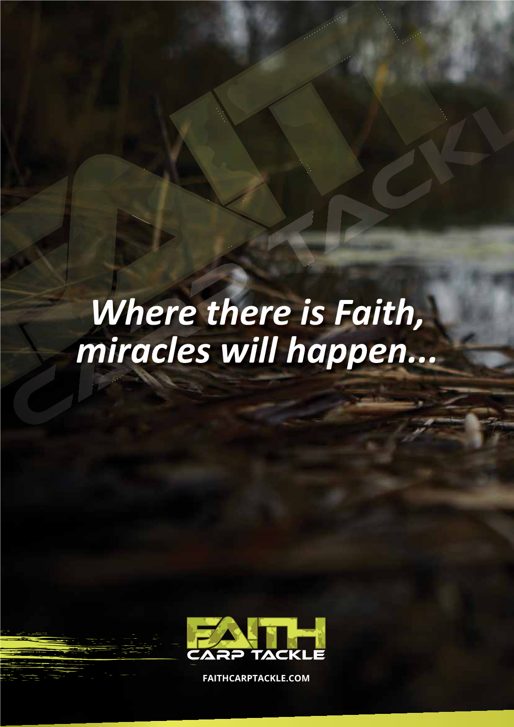 Where There Is Faith, Miracles Will Happen... NEW PRODUCTS