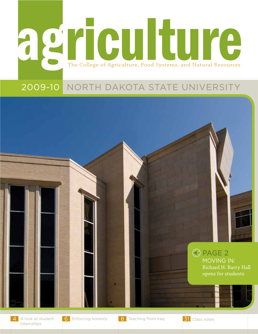 2009-10 College Newsletter