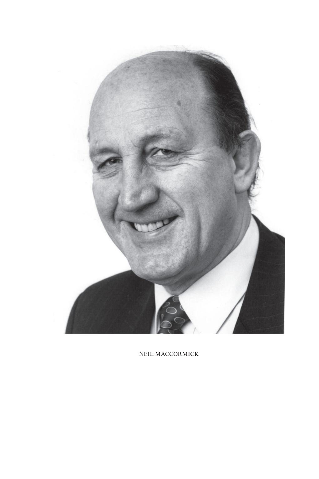 Donald Neil Maccormick 1941–2009