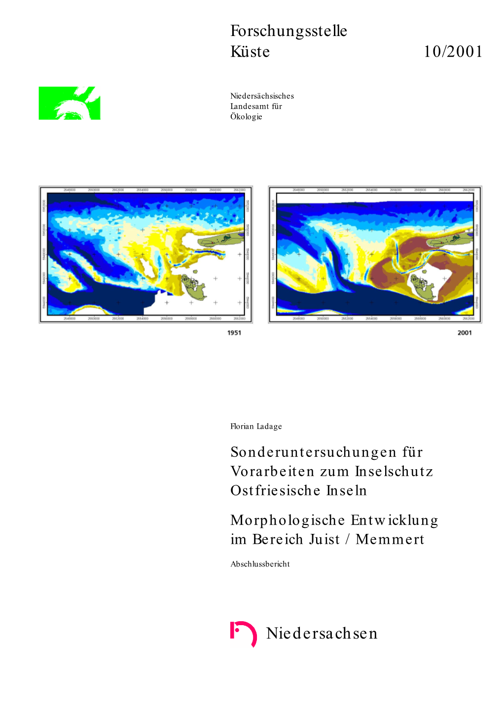 Forschungsstelle Küste 10/2001 Niedersachsen