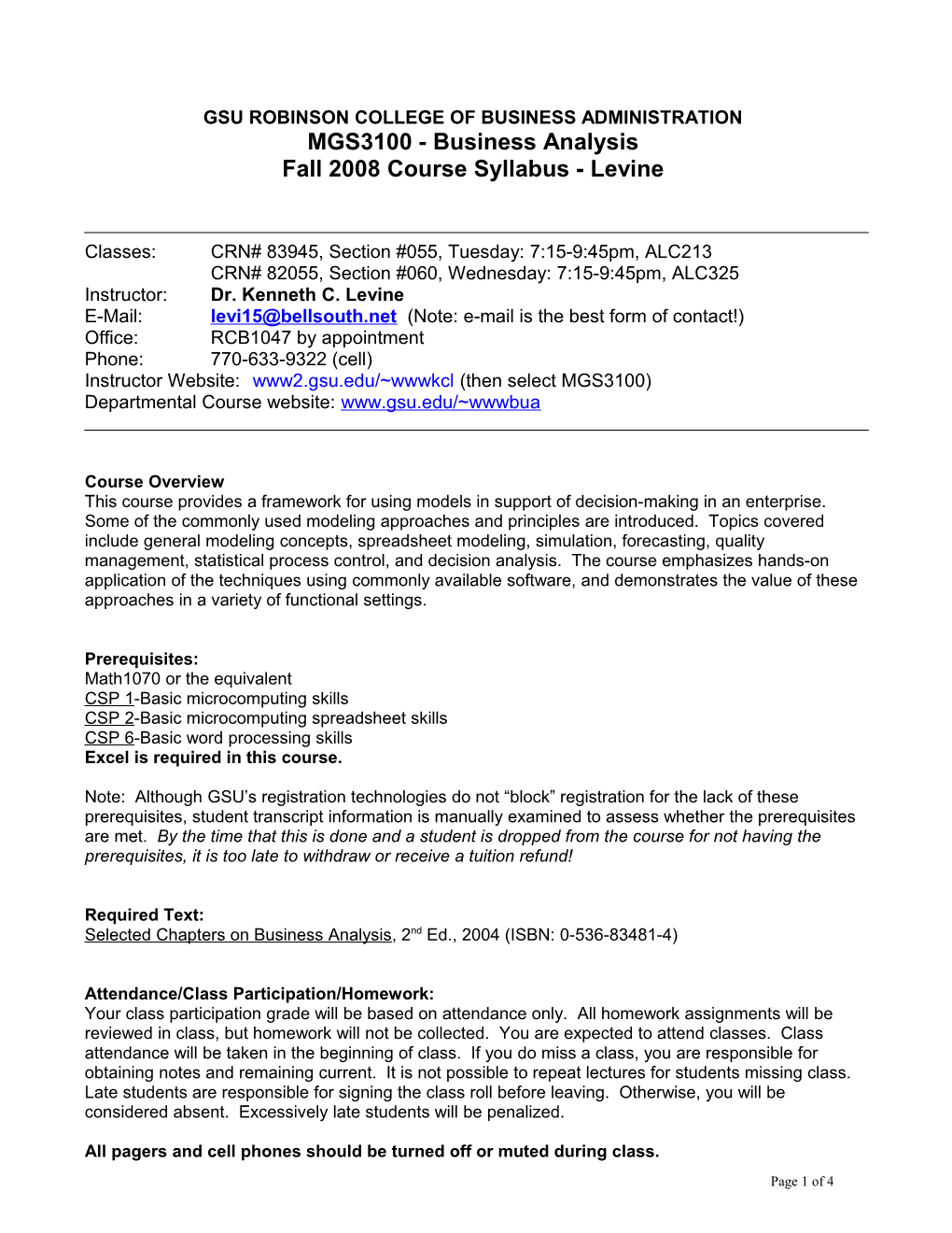 DSC 312 - Generalized Modeling Techniques with Applications