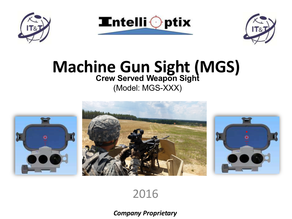 Machinegun Sight (MGS-100)