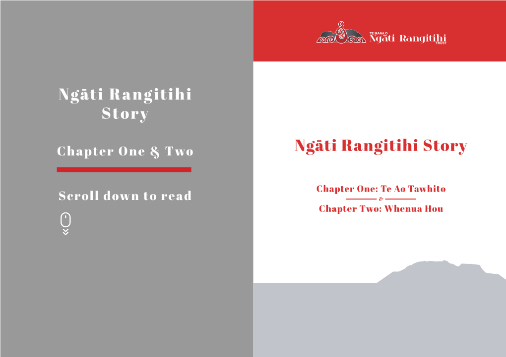 Ngāti Rangitihi Story