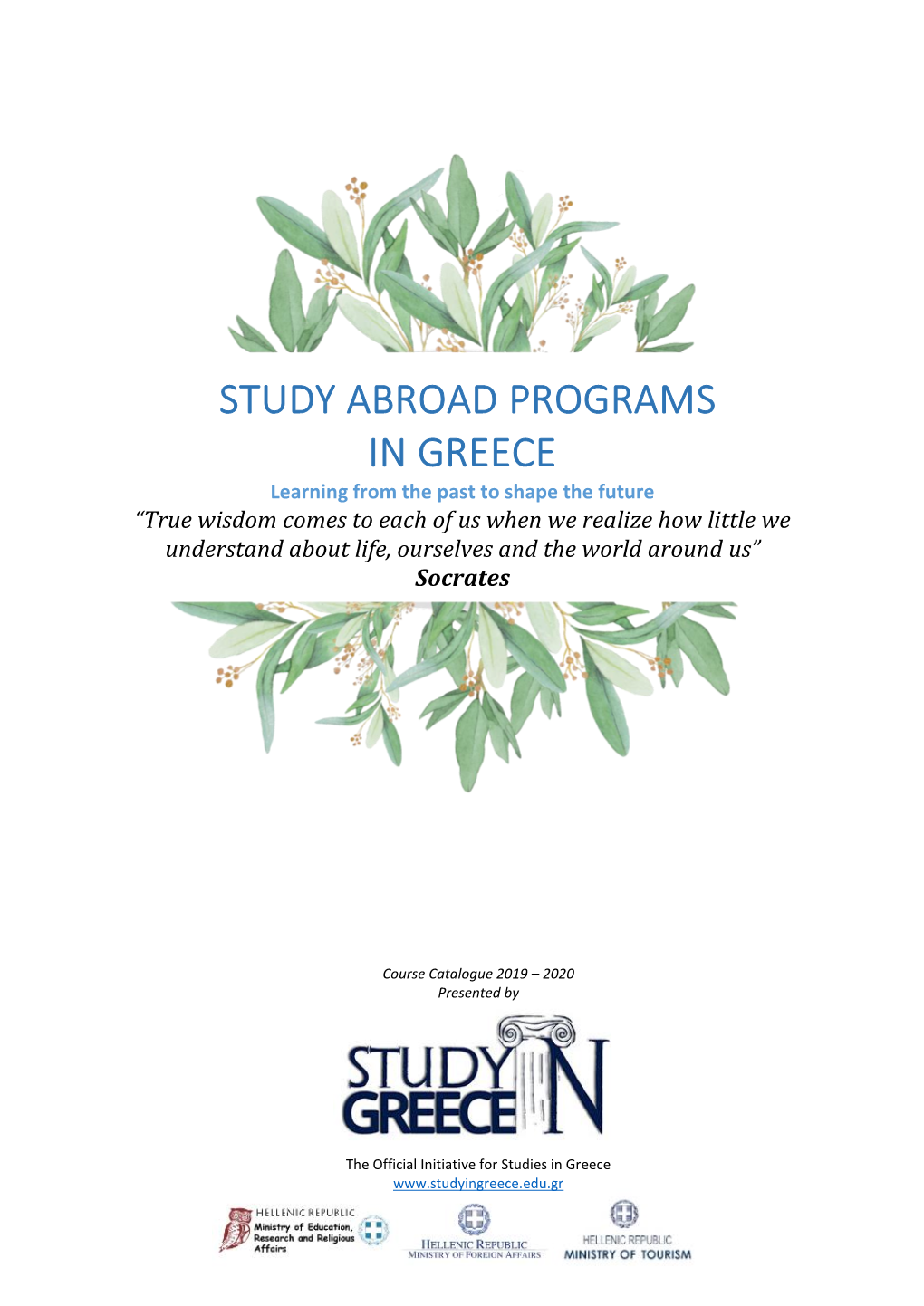 Study Abroad Programs in GREECE