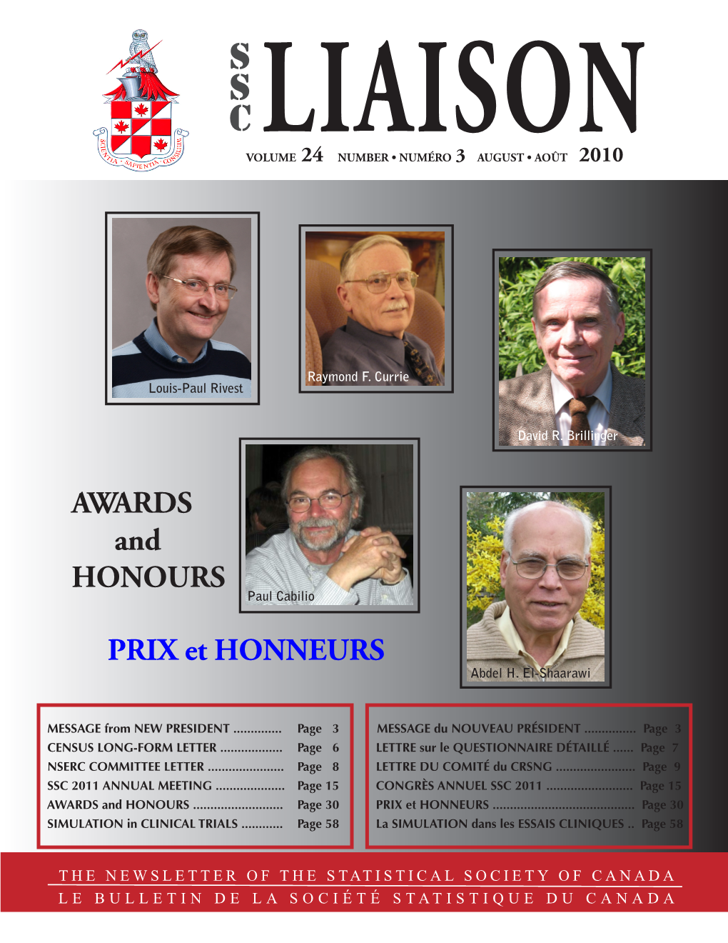 AWARDS and HONOURS PRIX Et HONNEURS