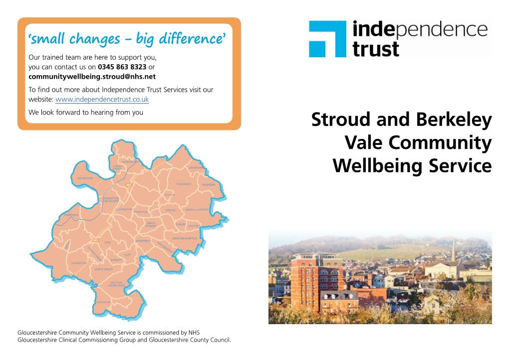 Stroud and Berkeley Vale Community Wellbeing Service