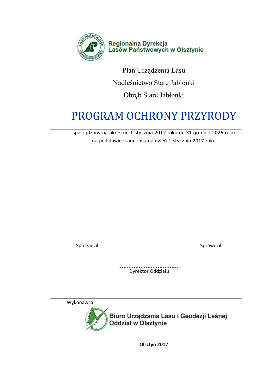 Program Ochrony Przyrody