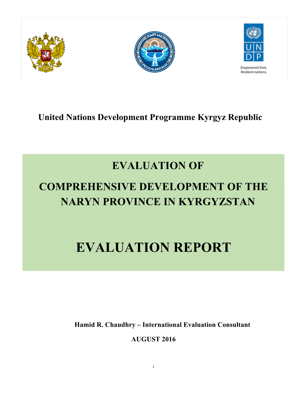 Evaluation Report on Naryn ABD Aug 2016.Pdf