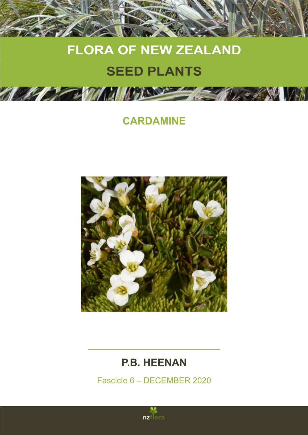 Flora of New Zealand Seed Plants Cardamine Pb Heenan