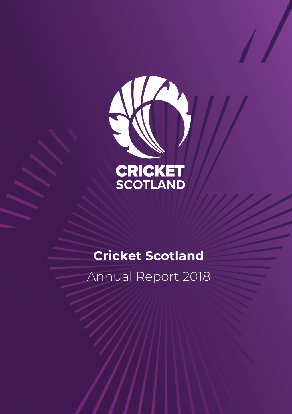 Cricket Scotland Annual Report 2018