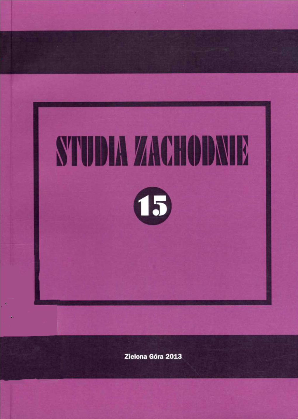 Studia Zachodnie 15.Pdf