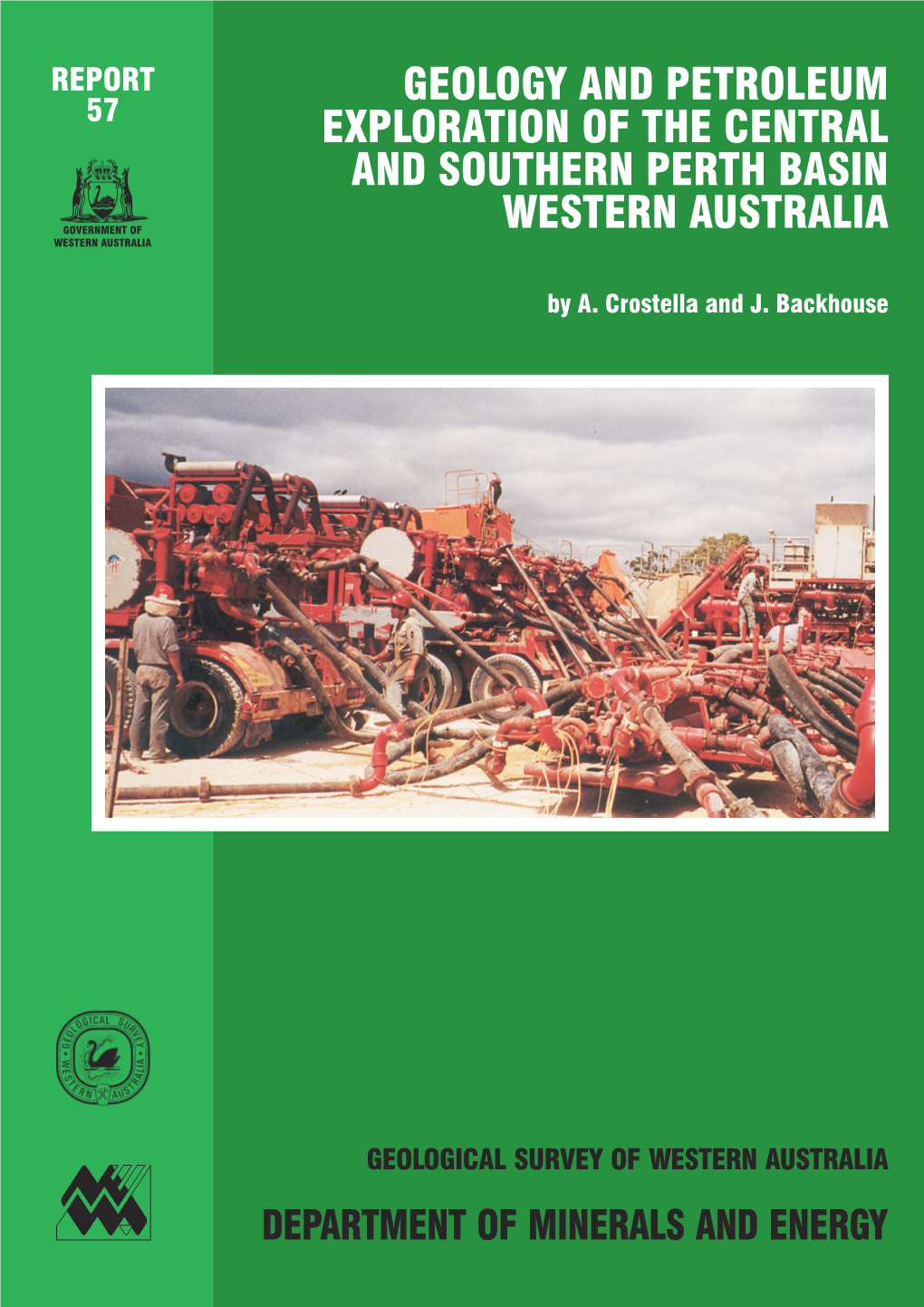 Geology and Petroleum Exploration of the Central and Southern Perth Basin, Western Australia