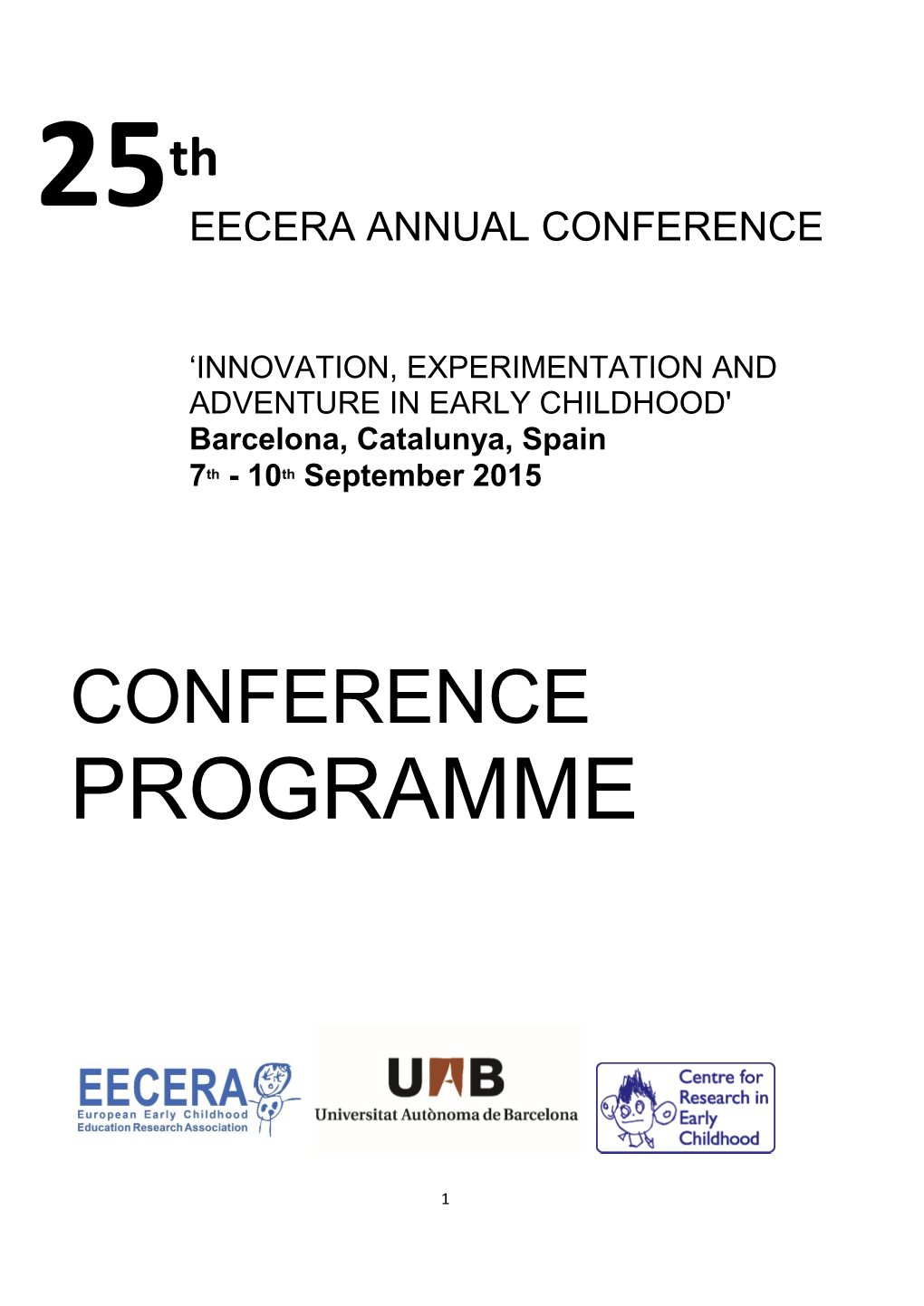 Conference Programme 8