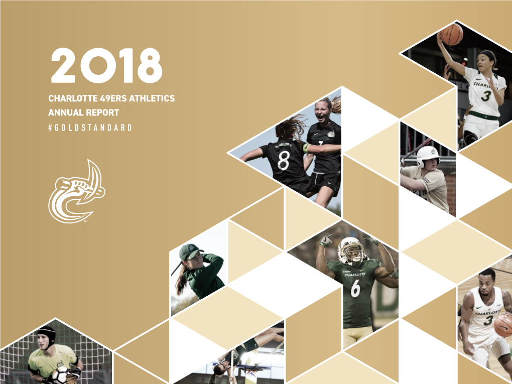 Charlotte 49Ers Athletics Annual Report #Goldstandard