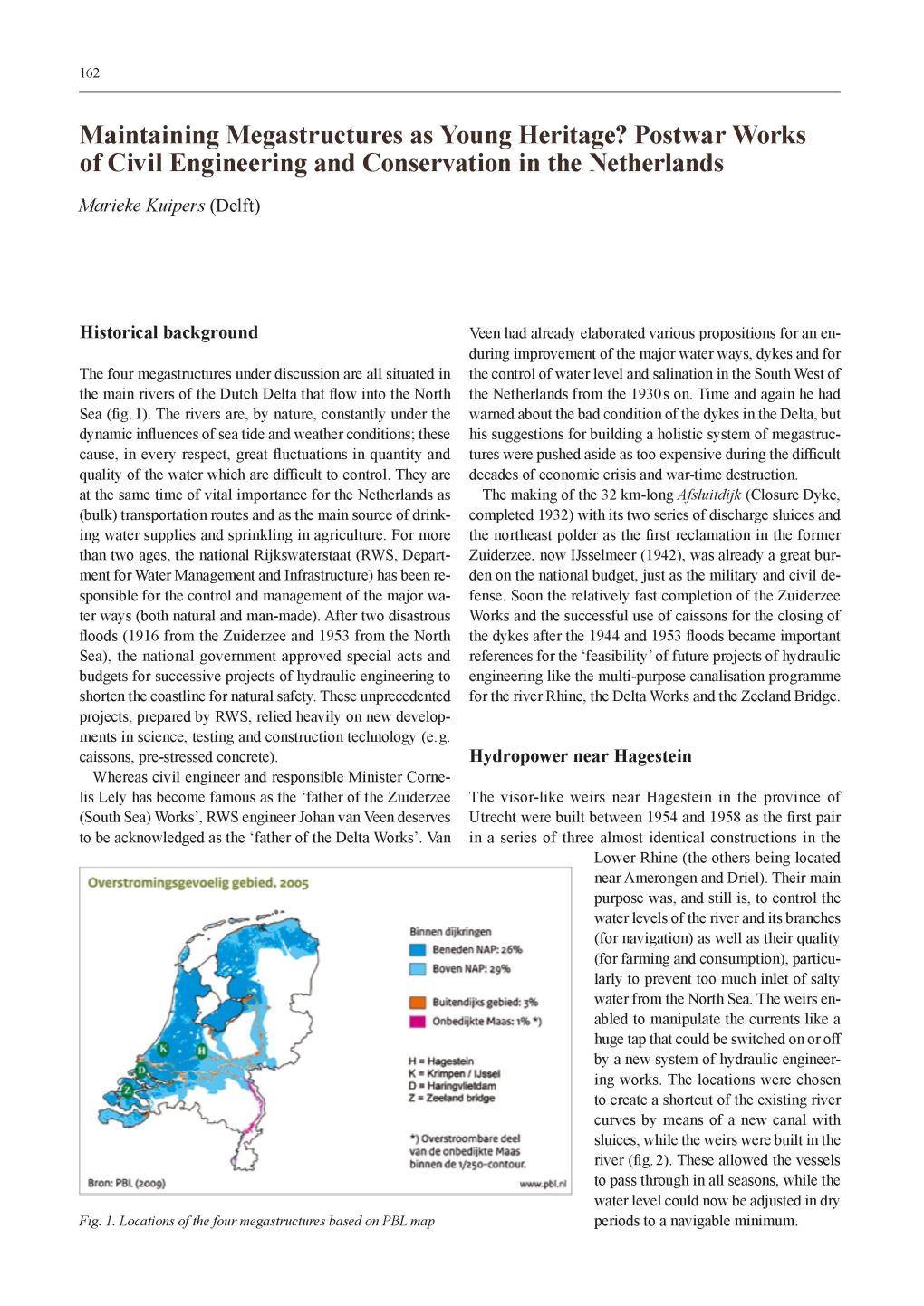 Postwar Works of Civil Engineering and Conservation in the Netherlands