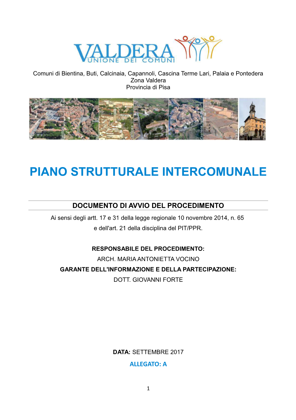 Piano Strutturale Intercomunale