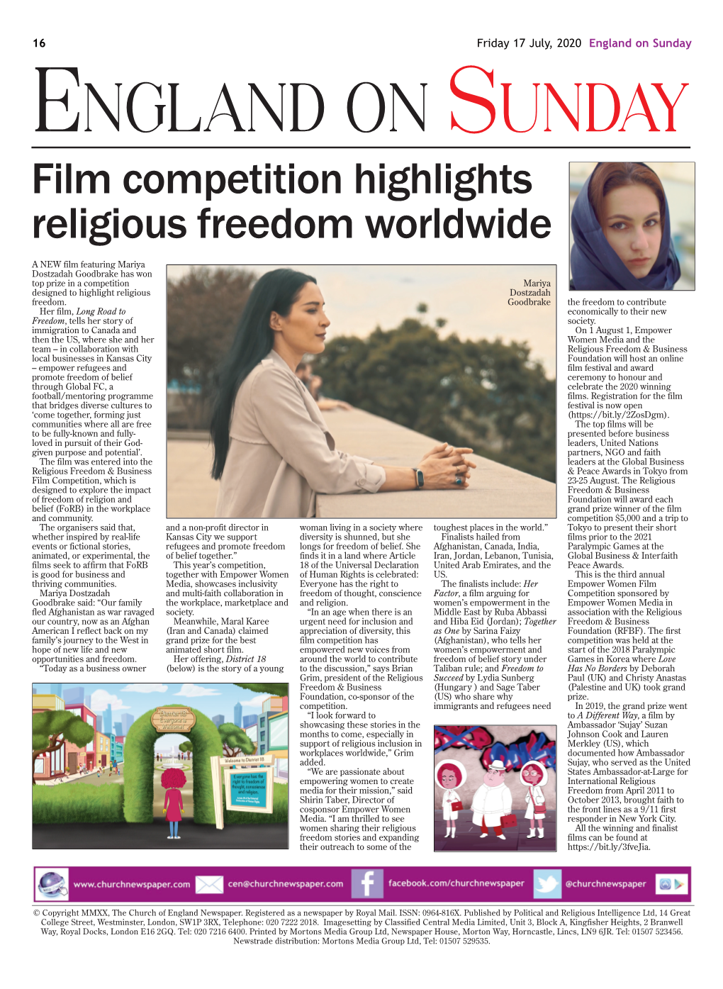 Film Competition Highlights Religious Freedom Worldwide