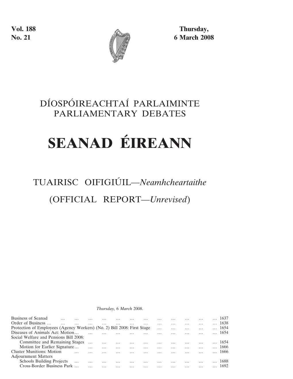 Seanad E´Ireann