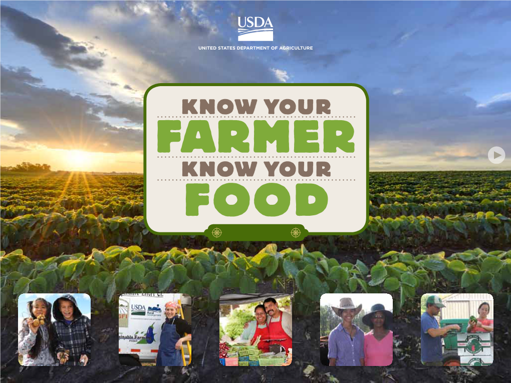 USDA Know Your Farmer, Know Your Food Compass