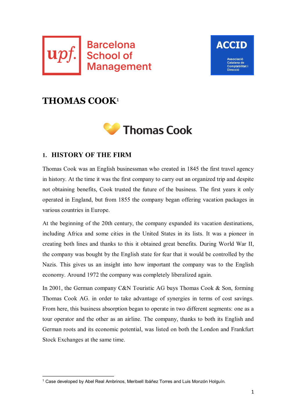 Thomas Cook1