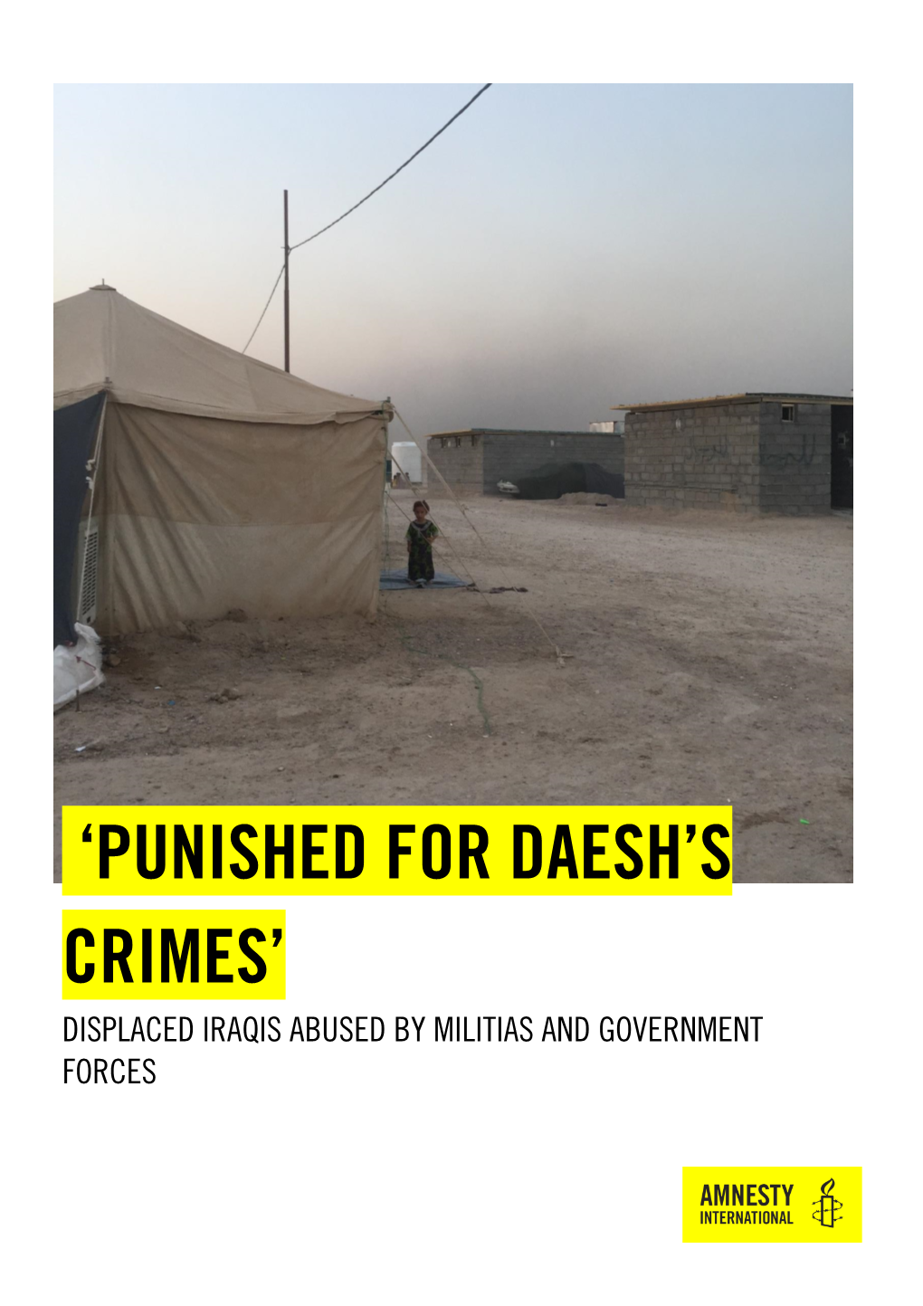 'Punished for Daesh's Crimes'