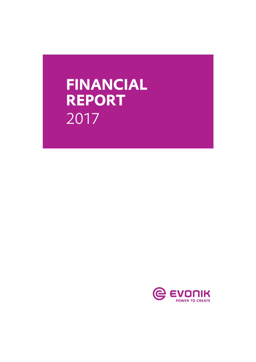 2017 Financial Report