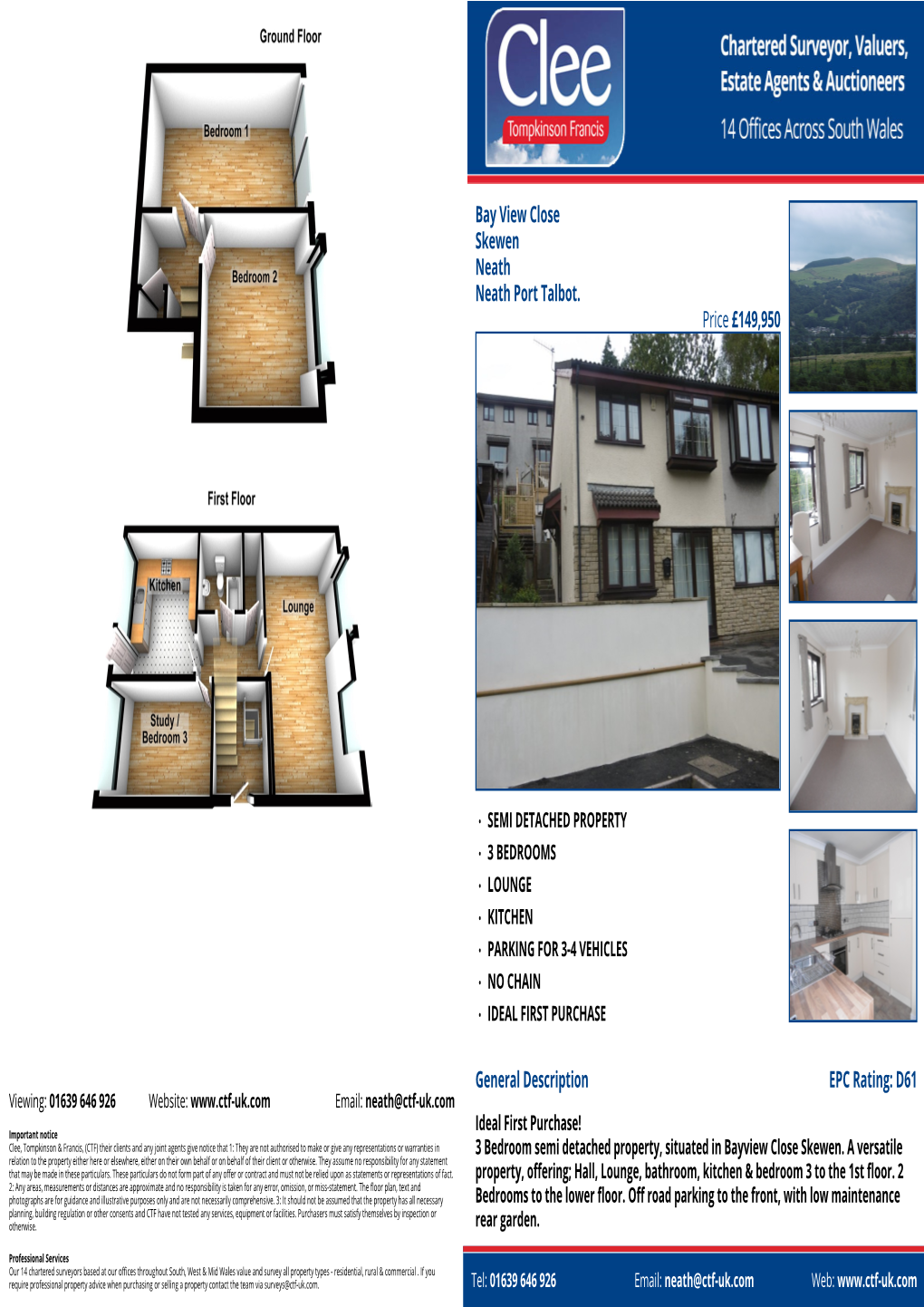 Bay View Close Skewen Neath Neath Port Talbot. Price £149,950