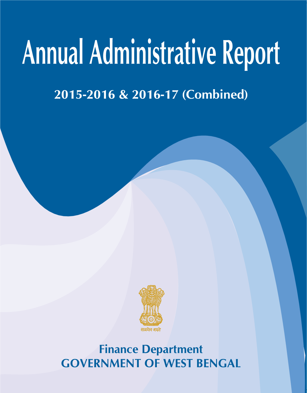Annual Administrative Report 2012-2013 Annual Administrative Report 2012-2013