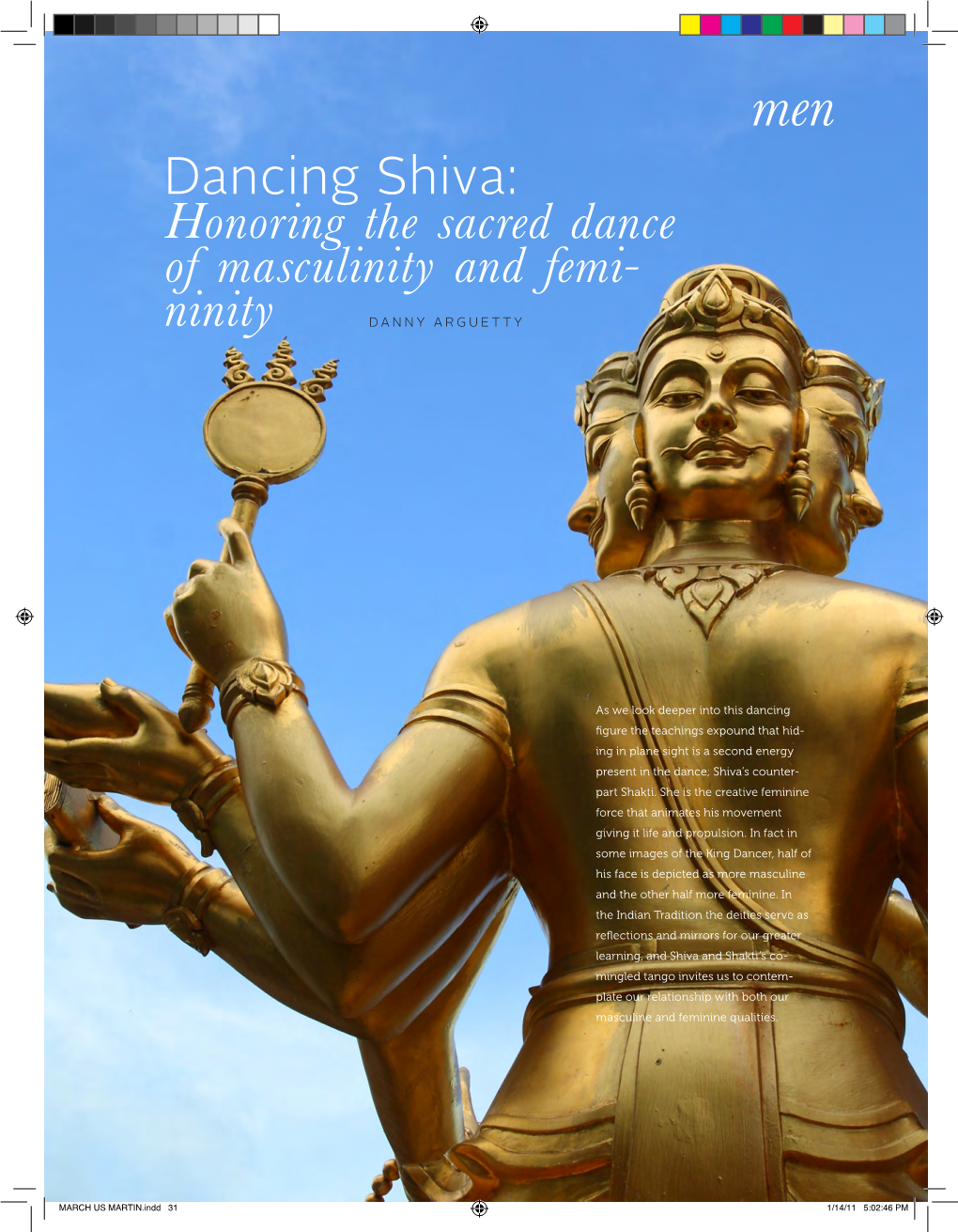 Dancing Shiva: Honoring the Sacred Dance of Masculinity and Femi