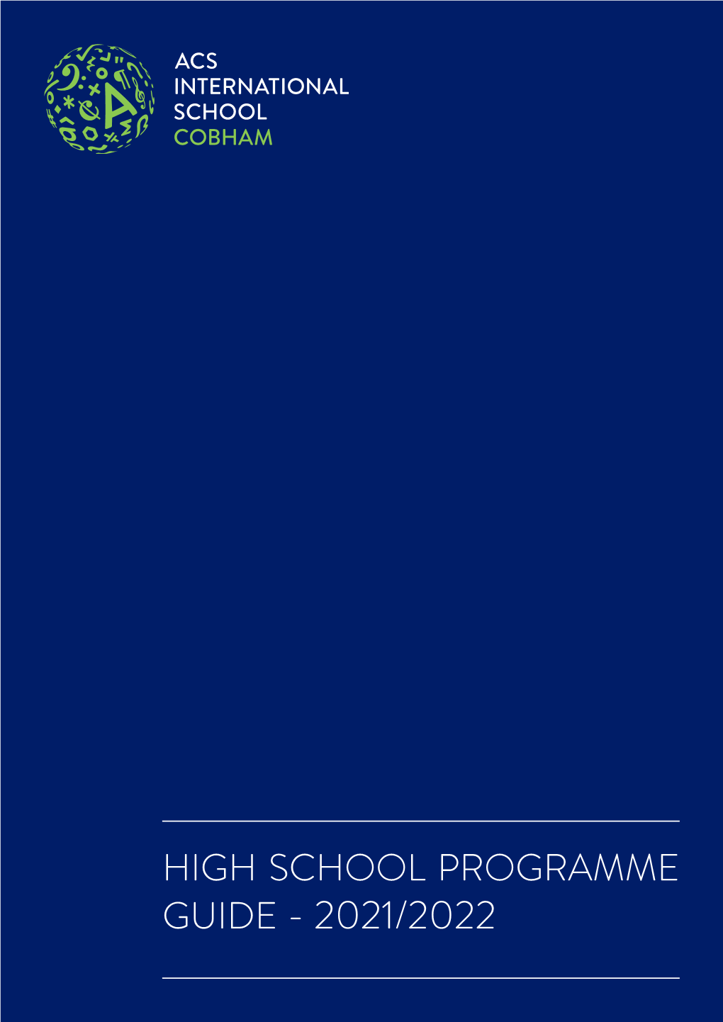 High School Curriculum Guide 2021