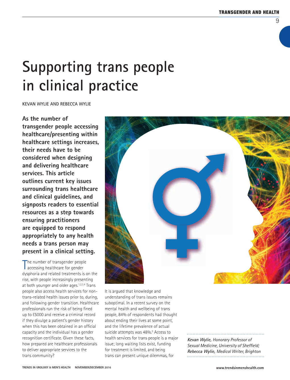 Supporting Trans People in Clinical Practice