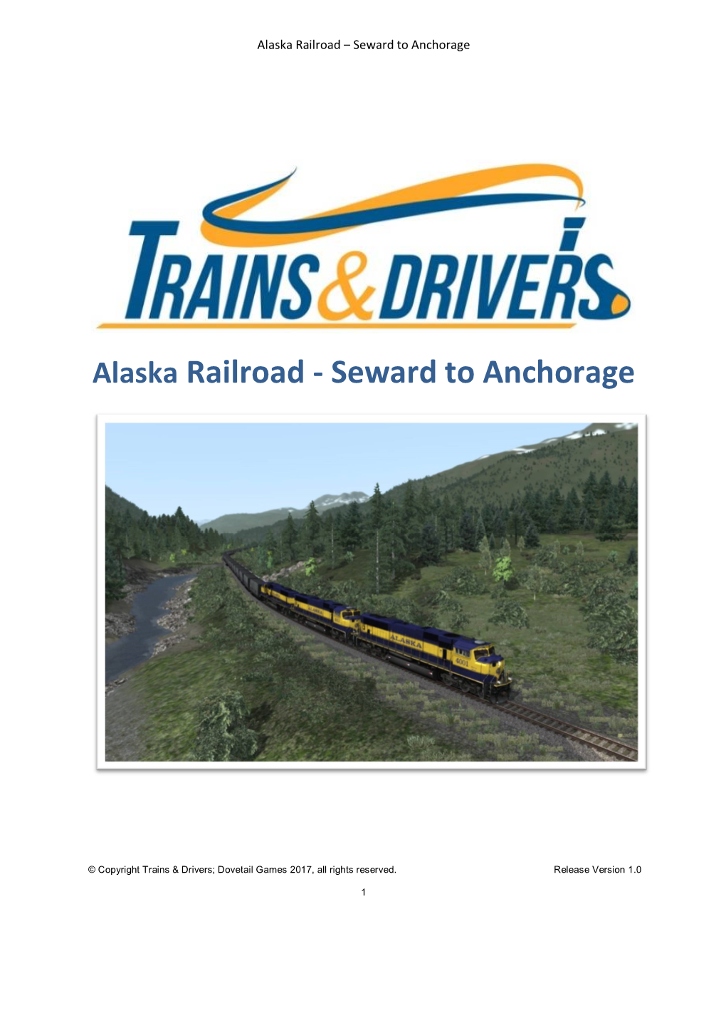 Alaska Railroad – Seward to Anchorage