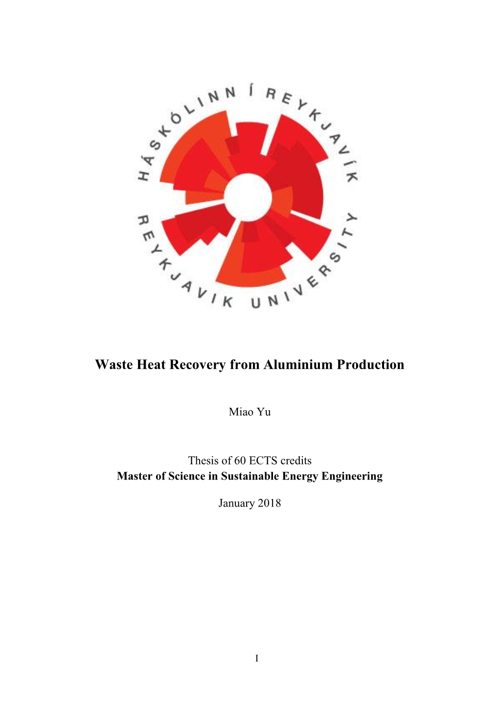 Waste Heat Recovery from Aluminium Production