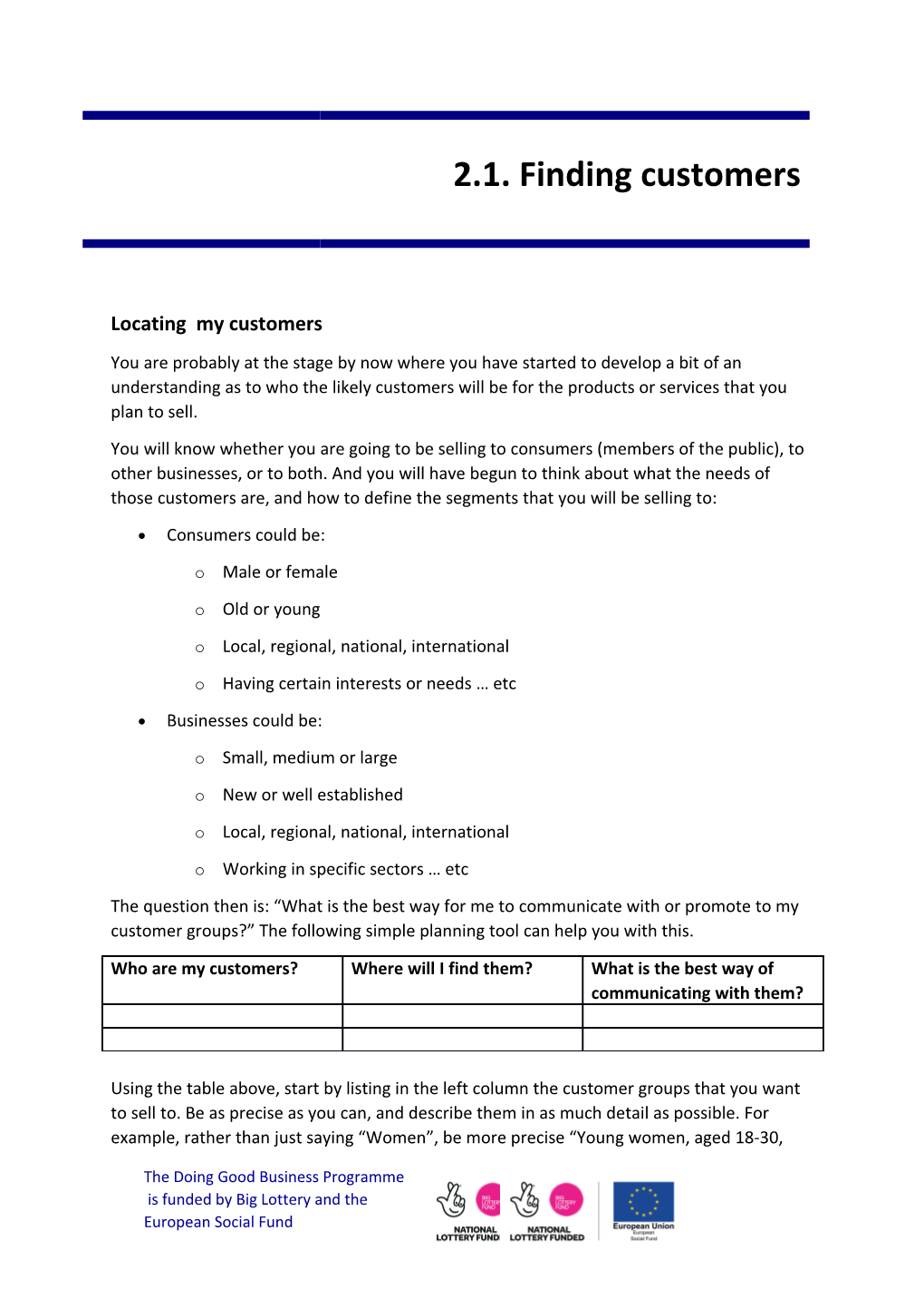 Outline of Resource Sheets for BBO Project