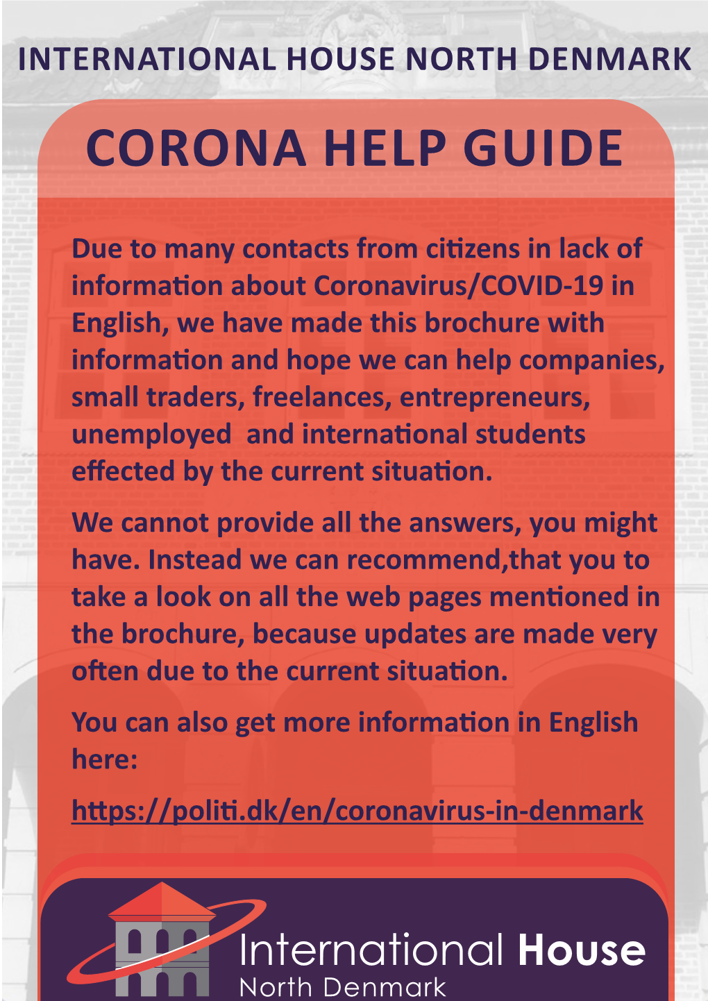 Corona Help Guide