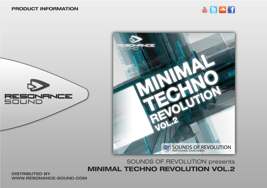 Minimal Techno Revolution Vol.2 Distributed by Product Details