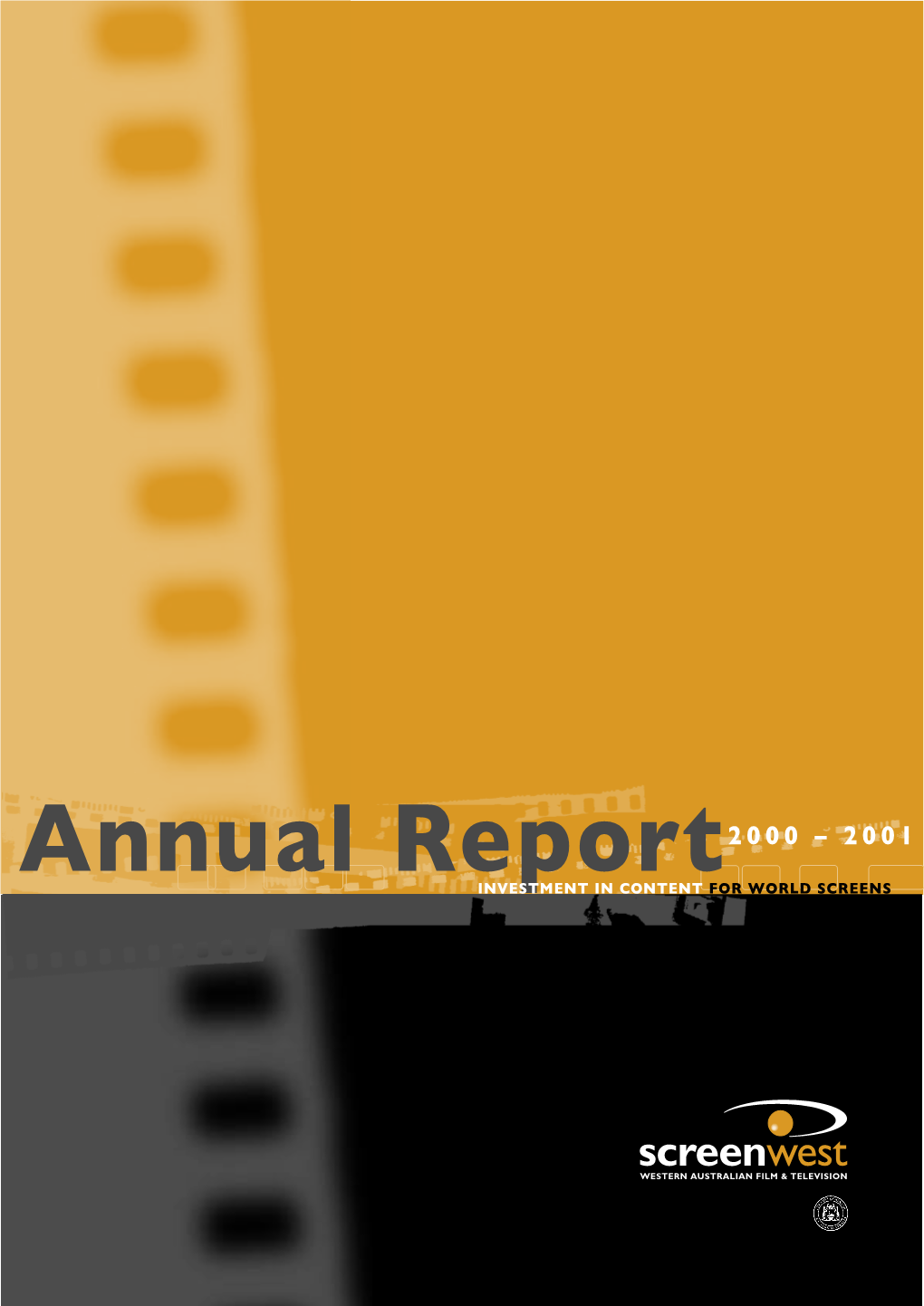 Film and Television, Western Australian [Screenwest] 2000-2001