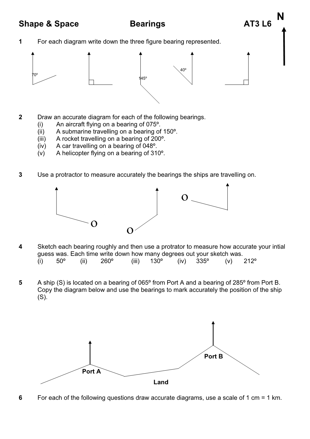 Shape & Space Bearings AT3 L6