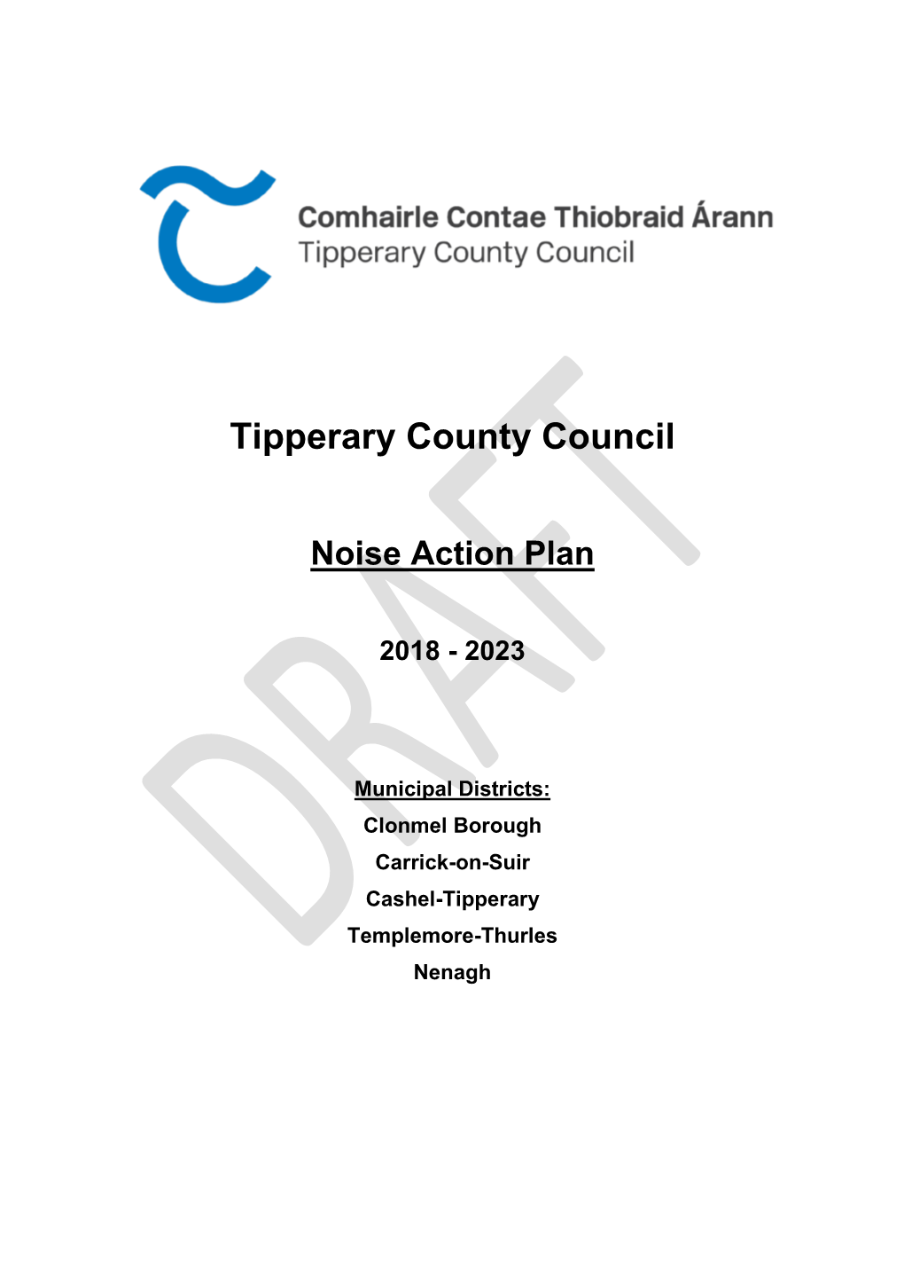 Noise Action Plan