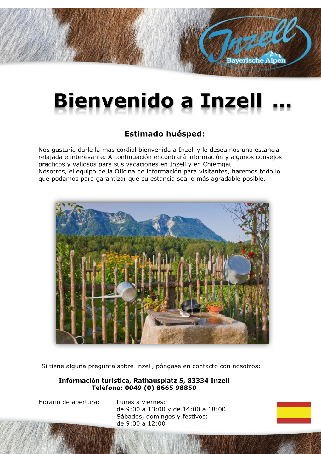 Bienvenido a Inzell …